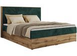 BOXBETT WOOD CLASSIC 140/200 - Dunkelgrün Cord - H4