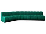 ECKSOFA modulares Sofa Montra-L2 - 381x174x70 cm Grün