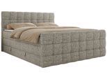 BOXSPRINGBETT ALTIVO KING DUO 180/200 - Beige Strukture - H3