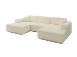 WOHNLANDSCHAFT IREA-U1 - 301x165x80 cm Beige