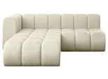 ECKSOFA modulares Sofa Darnel-L1 - 205x177x70 cm Beige