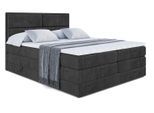 BOXSPRINGBETT AURA KING - 180 x 200 - H3/H4 - Schwarz