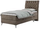 BOXBETT MILEN 90/200 Braun Velvet - H3 - Rechts Seite