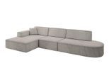 ECKSOFA Ottomane Links IREA-L2-v4 - 328x171x79 cm Hellbraun