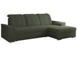 ECKSOFA MADRITO L - Grün Boucle - Rechts