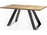 ESSTISCH Colter rechteckig ausziehbar, Lancelot Eiche 160-260/90/76 cm
