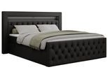 BOXBETT GOLD-9 LED 120/200 Schwarz Kunstleder - H3