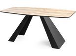 ESSTISCH Monte rechteckig ausziehbar, Craft Eiche 160-200/80/76 cm