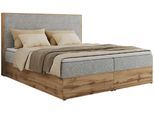BOXBETT WOOD CLASSIC 200/200 - Hellgrau Strukture - H4