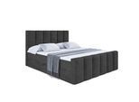 BOXBETT BOXI1-Z - 120x200 cm - H3 - Schwarz