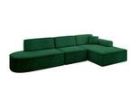 ECKSOFA Ottomane Rechts IREA-L2-v3 - 328x171x79 cm Grün