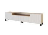 LOWBOARD NOA-2-S 200x53x41 cm - Artisan / Weiß