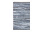 FLICKENTEPPICH aus Recycling-Denim 150/240 cm