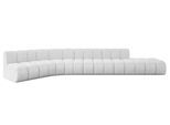 ECKSOFA modulares Sofa Brilo-L2 - 471x174x70 cm Weiß