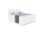 BOXSPRINGBETT APO KING - 160 x 200 - H3/H4 - Weiß Hochglanz