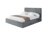 POLSTERBETT mit Bettkasten und Lattenrost, Boxbett ohne Matratze - ALOVA