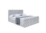 BOXBETT BOXI8-Z - 180x200 cm - H4 - Hellgrau