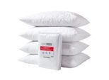 KISSENSCHONER gesteppt 48/74 cm, 4er-Set, Hotelverschluss