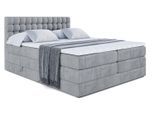 BOXSPRINGBETT VIONE KING - 200 x 200 - H3/H4 - Grau