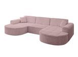 WOHNLANDSCHAFT TARO-U1 - 303x171x79,5 cm Rosa