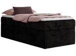 BOXBETT ZERO 90/200 - Schwarz Struktur - H4 - Topper Visco