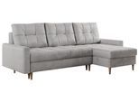ECKSOFA Colin Velvet Hellgrau