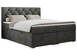 BOXBETT ALDA 160/200 Dunkelgrau Velvet - H4