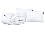 GANZJAHRESBETTDECKE Anti-Stress-Effekt CALIMA 160/200 mit Kopfkissen 40/80