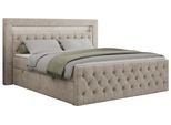 BOXBETT GOLD-9 LED 180/200 Beige Struktur - H3