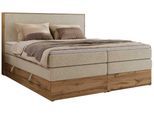 BOXBETT WOOD CLASSIC KING 200/200 - Creme Strukture - H4