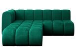 ECKSOFA modulares Sofa Darnel-L1 - 205x177x70 cm Grün