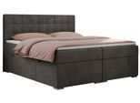 BOXBETT CARMEN 120/200 Dunkelgrau Velvet - H3
