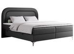 BOXBETT EIRA 140/200 Dunkelgrau Kunstleder - H3