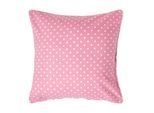 KISSENHÜLLE Polka Dots 60/60 cm, 100% Baumwolle