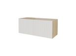 LOWBOARD NOA-2-W 100x40x40 cm - Artisan / Weiß
