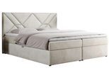 BOXBETT NEOMI 200/200 - Beige Velvet - H4 - Visco
