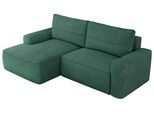 ECKSOFA BELLUNO L Grün Strukture - Links