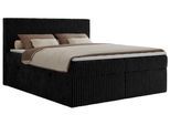 BOXBETT TILIANO 160/200 - Schwarz Cord - H4