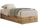 BOXBETT WOOD ZERO 90/200 - Creme Struktur - H4 - Topper Visco