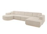 WOHNLANDSCHAFT ARRIO-U2 303x171x83 cm Beige
