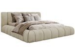 POLSTERBETT NUBEA CLASSIC 200/200 - Beige Velvet - ohne Matratze