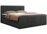 BOXBETT PARIS DUO 200/200 - Dunkelgrau Struktur - H3
