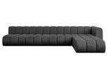 ECKSOFA modulares Sofa Darnel-L3 - 387x177x70 cm Schwarz