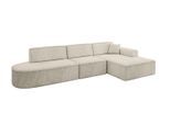 ECKSOFA Ottomane Rechts IREA-L2-v3 - 328x171x79 cm Dunkelgrau