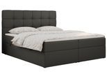 BOXBETT ERNI 120/200 - Dunkelgrau Kunstleder - H3