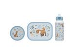 Lunchbox MEPAL "Lunchset Campus 3er Set", bunt (forest friends), B:2cm H:2cm L:2cm, ABS-Kunststoff, Lebensmittelaufbewahrungsbehälter, Lunchbox