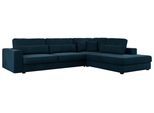 ECKSOFA Savona Dunkelblau Velvet - rechts