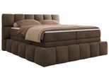 BOXSPRINGBETT NIRA KING 200/200 Braun Velvet - H4