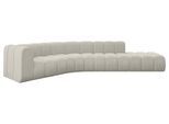 ECKSOFA modulares Sofa Tilmo-L1 - 399x194x70 cm Creme