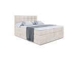 BOXSPRINGBETT BRUGO KING - 120 x 200 - H3/H4 - Ecru